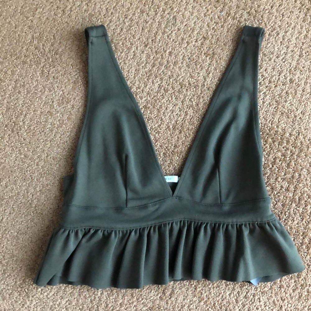 Green low cut crop